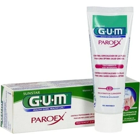 GUM gel dentar PAROEX (CHX 0,12%) 1×75 ml, gel