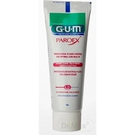 GUM gel dentar PAROEX (CHX 0,12%) 1×75 ml, gel
