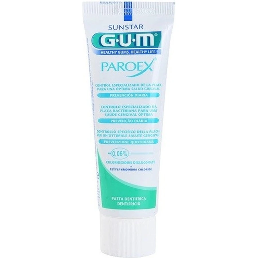 GUM gel dentar PAROEX (CHX 0,12%) 1×75 ml, gel