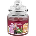 Bolsius Scented candle with nutcracker in red glass 1×1 pc, size 79 x 129 mm