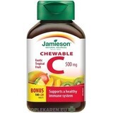 JAMIESON VITAMINA C 500 mg fruta tropical 1×120 tbl, VITAMINA C, fruta tropical