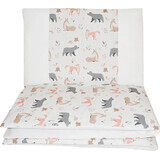 EKO Roe-Deer 2-part bed linen 1×1 piece, 100% cotton