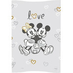 CEBA Soft COSY (50x70) Disney Minnie&Mickey Grigio 1×1 pezzo