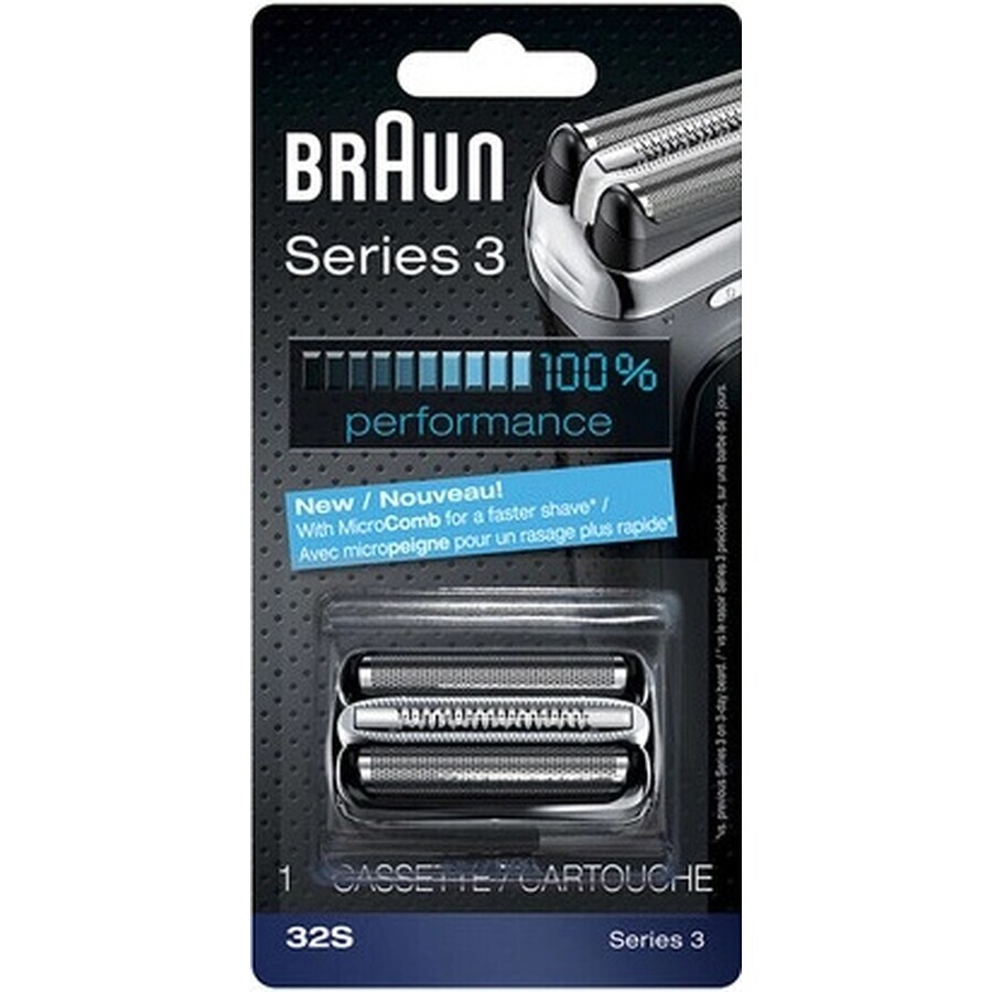 BRAUN CombiPack Series3 - 32S - lames de rechange 1×1 pc, lames de rechange