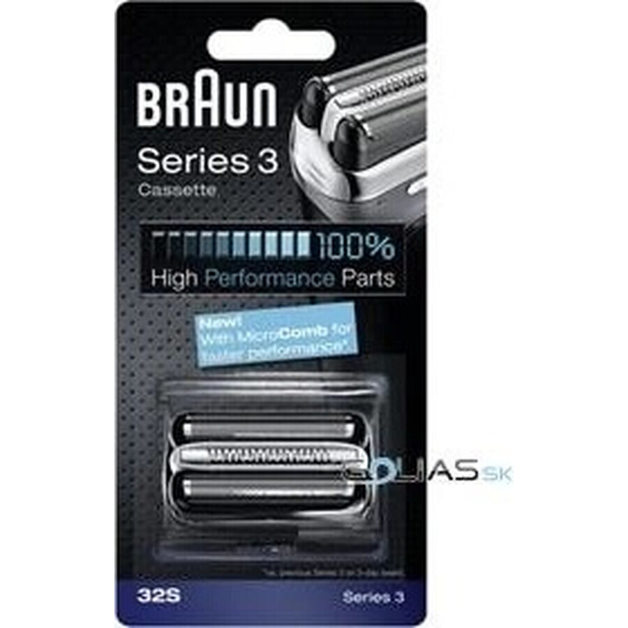 BRAUN CombiPack Series3 - 32S - lames de rechange 1×1 pc, lames de rechange