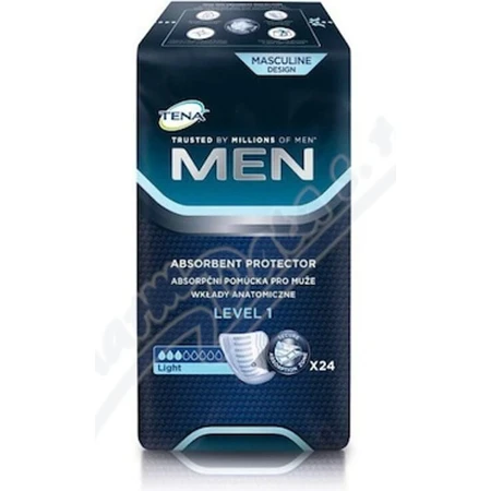 TENA Men Level 1 1×24 compresas para la incontinencia masculina