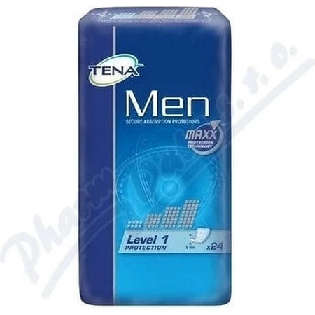 TENA Men Level 1 1×24 compresas para la incontinencia masculina