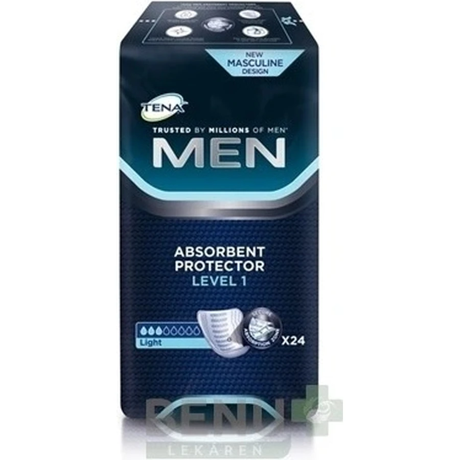 TENA Men Level 1 1×24 compresas para la incontinencia masculina