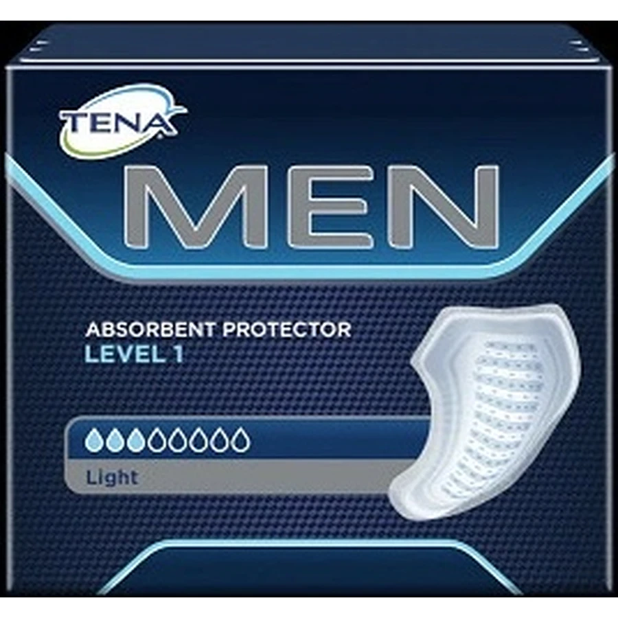 TENA Men Level 1 1×24 compresas para la incontinencia masculina