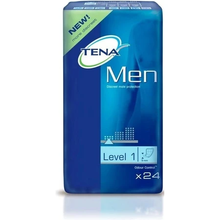 TENA Men Level 1 1×24 compresas para la incontinencia masculina