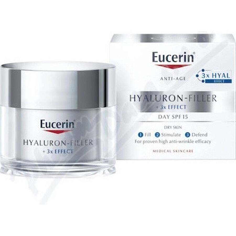 Eucerin HYALURON-FILLER+3xEFFECT Crema de Día REFILL 1×50 ml