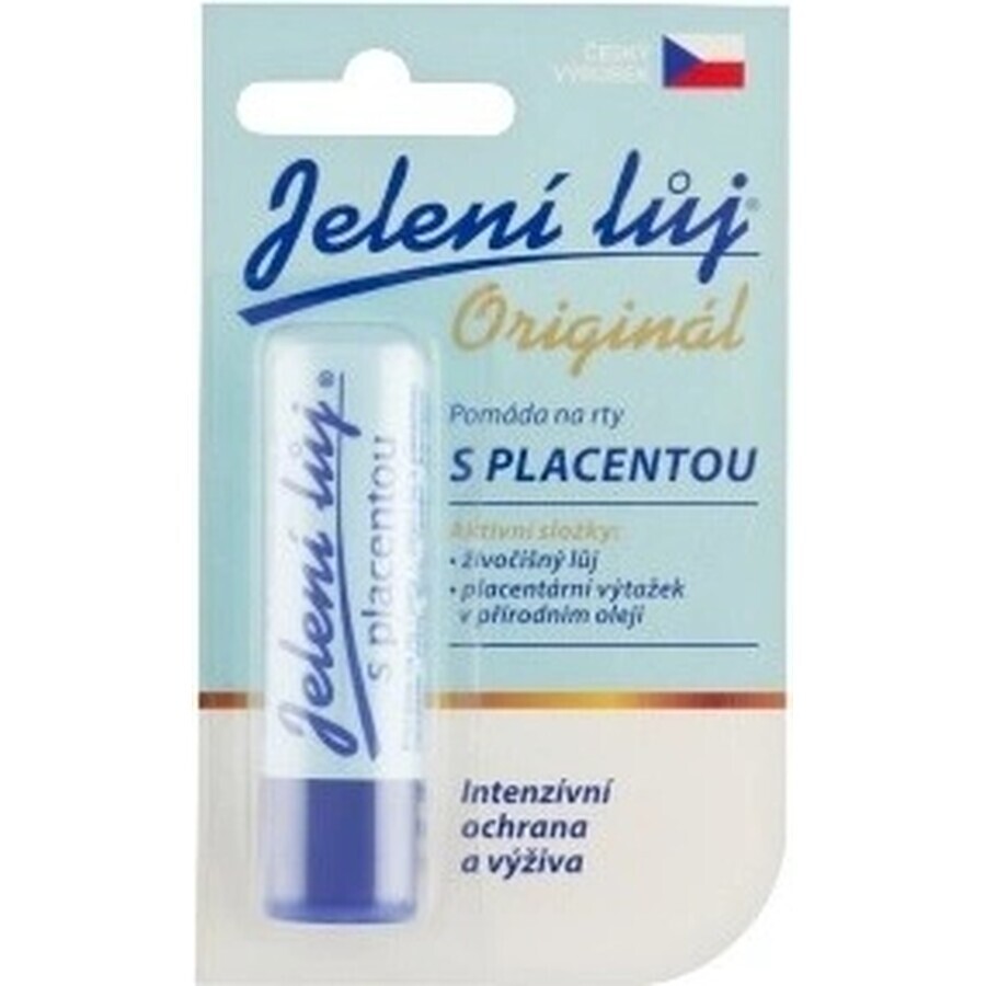 Sève de cerf avec placenta 1×4,5 g, pommade pour les lèvres