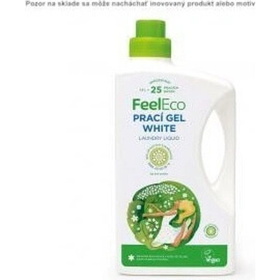 Feel Eco White Laundry Gel 1×1500 ml para ropa blanca