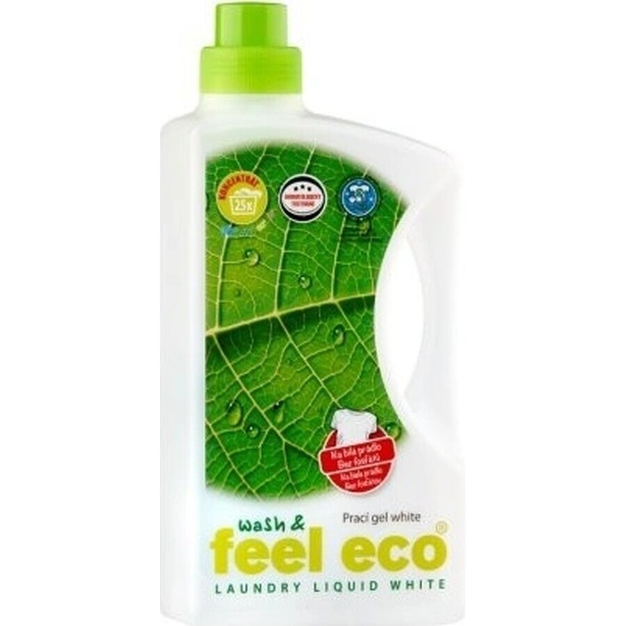 Feel Eco White Laundry Gel 1×1500 ml para ropa blanca