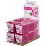 Bolsius Aromatic 2.0 Votive 48mm Peonia, candela profumata 1×1 pz, candela profumata