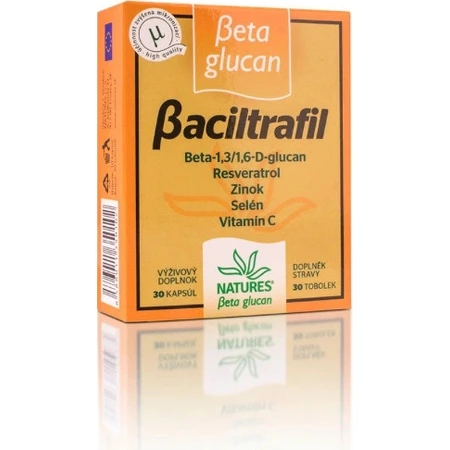 NATURES Baciltrafil 1×30 cps, food supplement