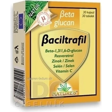 NATURES Baciltrafil 1×30 cps, food supplement