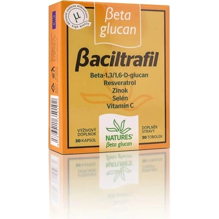 NATURES Baciltrafil 1×30 cps, food supplement