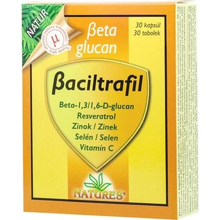NATURES Baciltrafil 1×30 cps, food supplement
