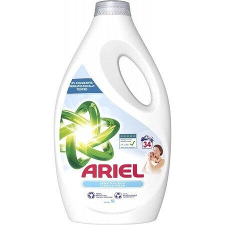 Ariel Gel 1,7l / 34PD Piel Sensible 1×1,7 l gel