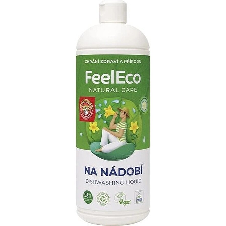 Feel Eco Liquide vaisselle concombre 1×1000 ml, liquide vaisselle