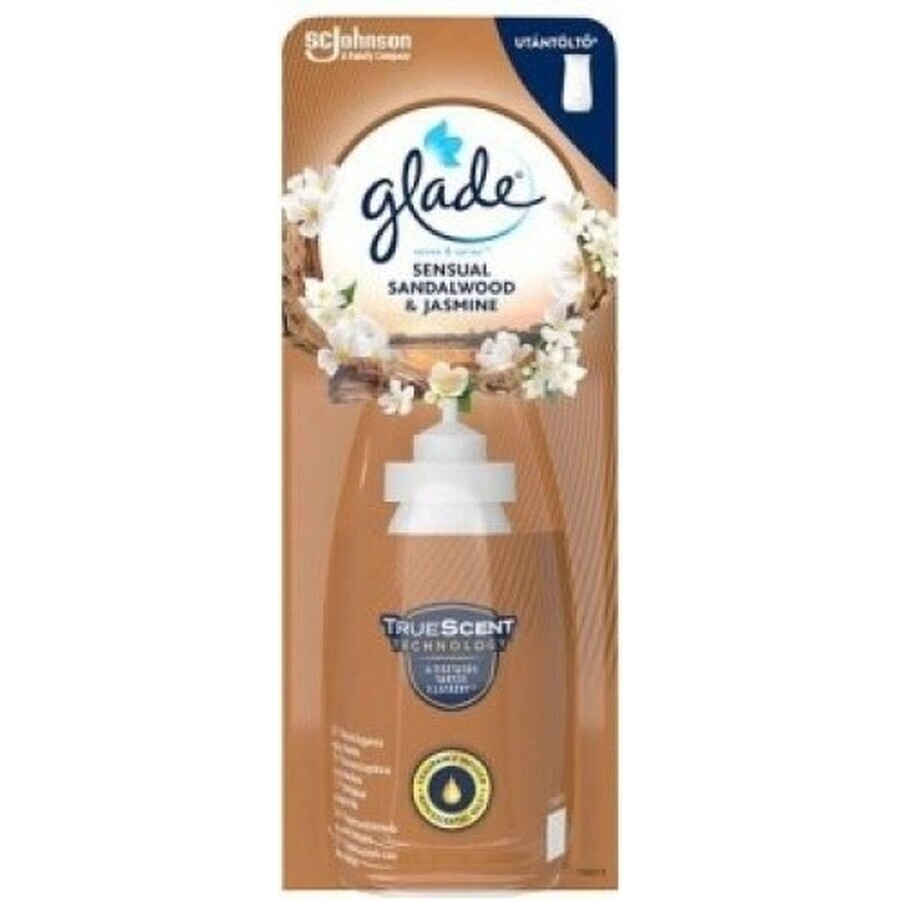 Glade by Brise Sense & Spray Bois de santal et jasmin de Bali 1×18 ml, recharge