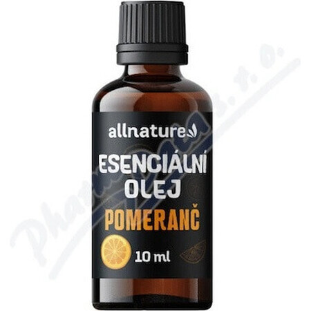 Allnature Orange essential oil 1×10 ml, essential oil