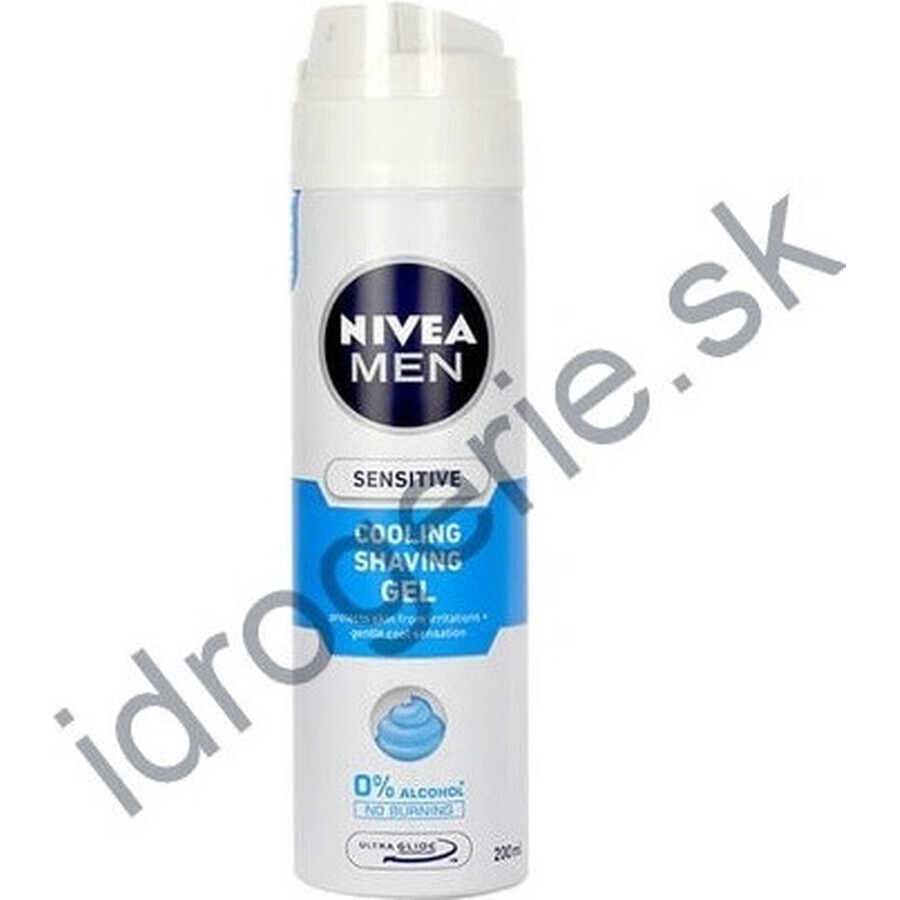 NIVEA MEN Sensitiv Kühlend 1×200 ml, Gel