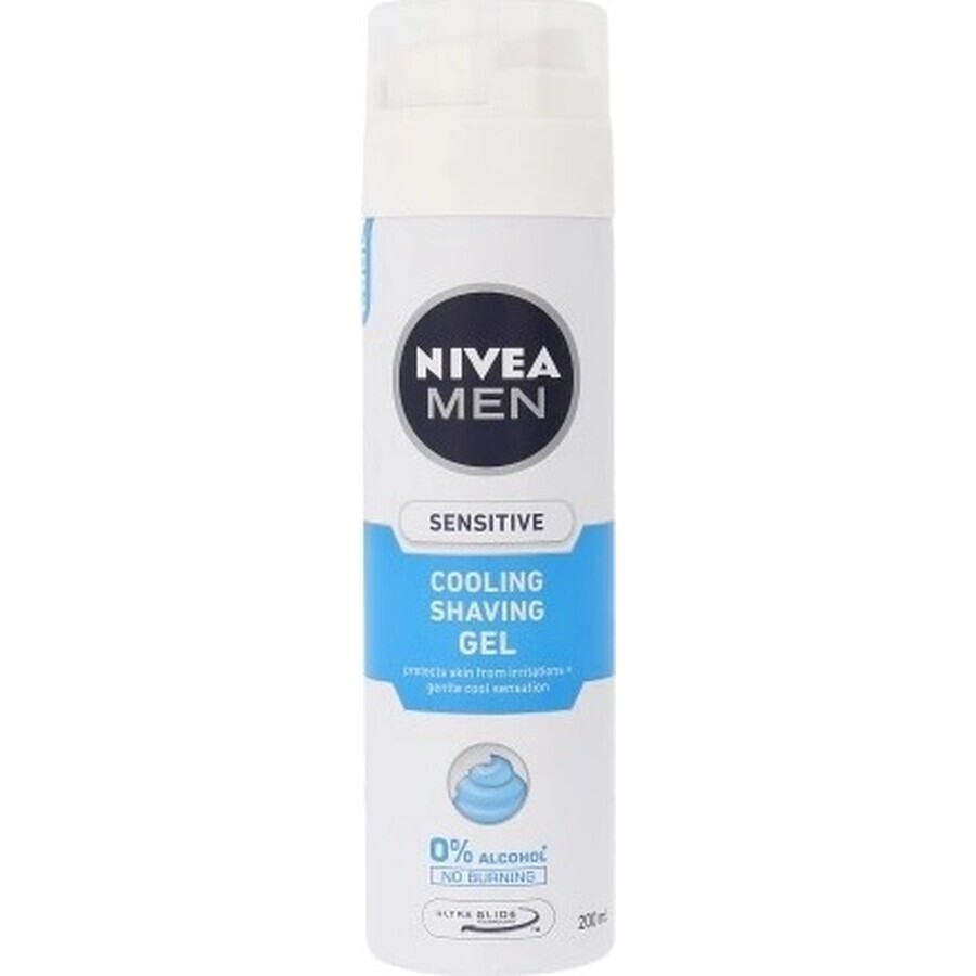 NIVEA MEN Sensitiv Kühlend 1×200 ml, Gel