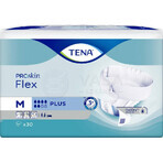 TENA Flex Plus M 1×30 pcs, incontinence briefs with quick release waistband