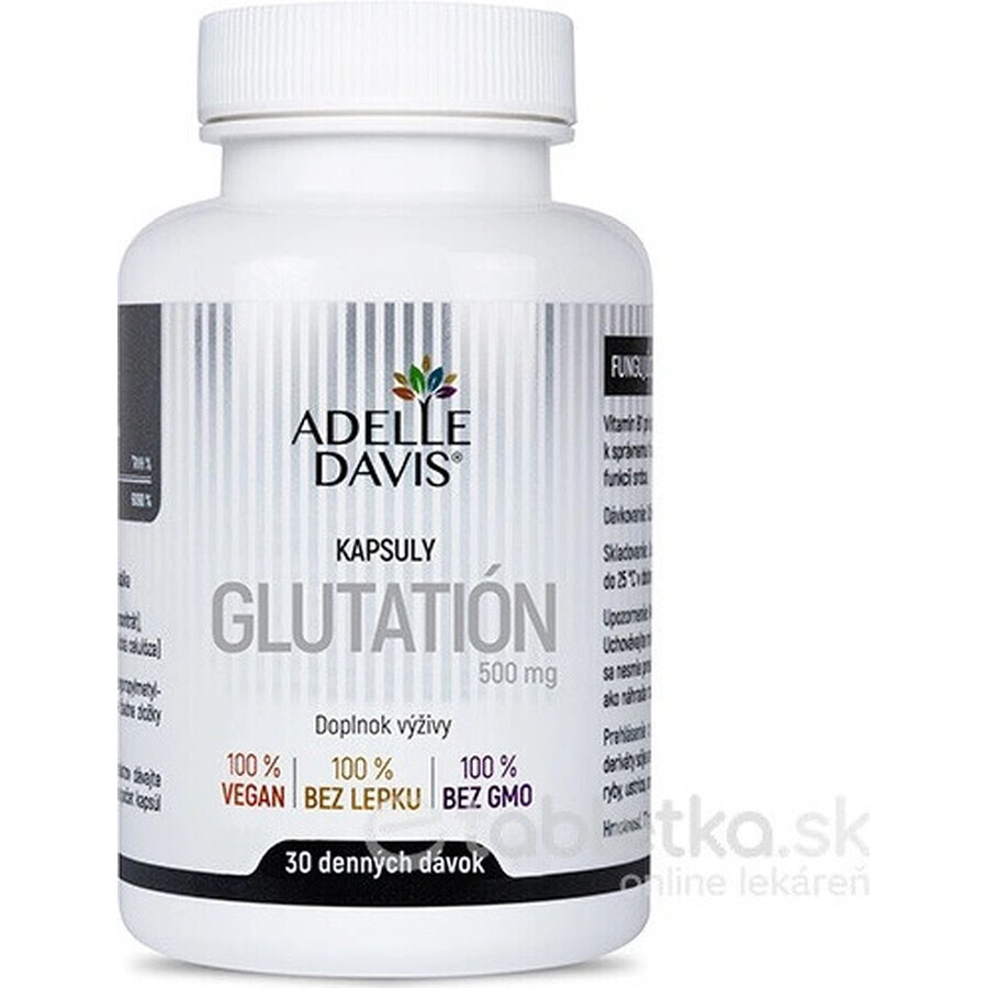 Adelle Davis GLUTATION 1×60 Stück, cps (30 Tagesdosen)