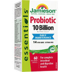 JAMIESON PROBIOTIC PROBIOTIC 10 BILLION 1×60 cps, mélange de cultures bactériennes