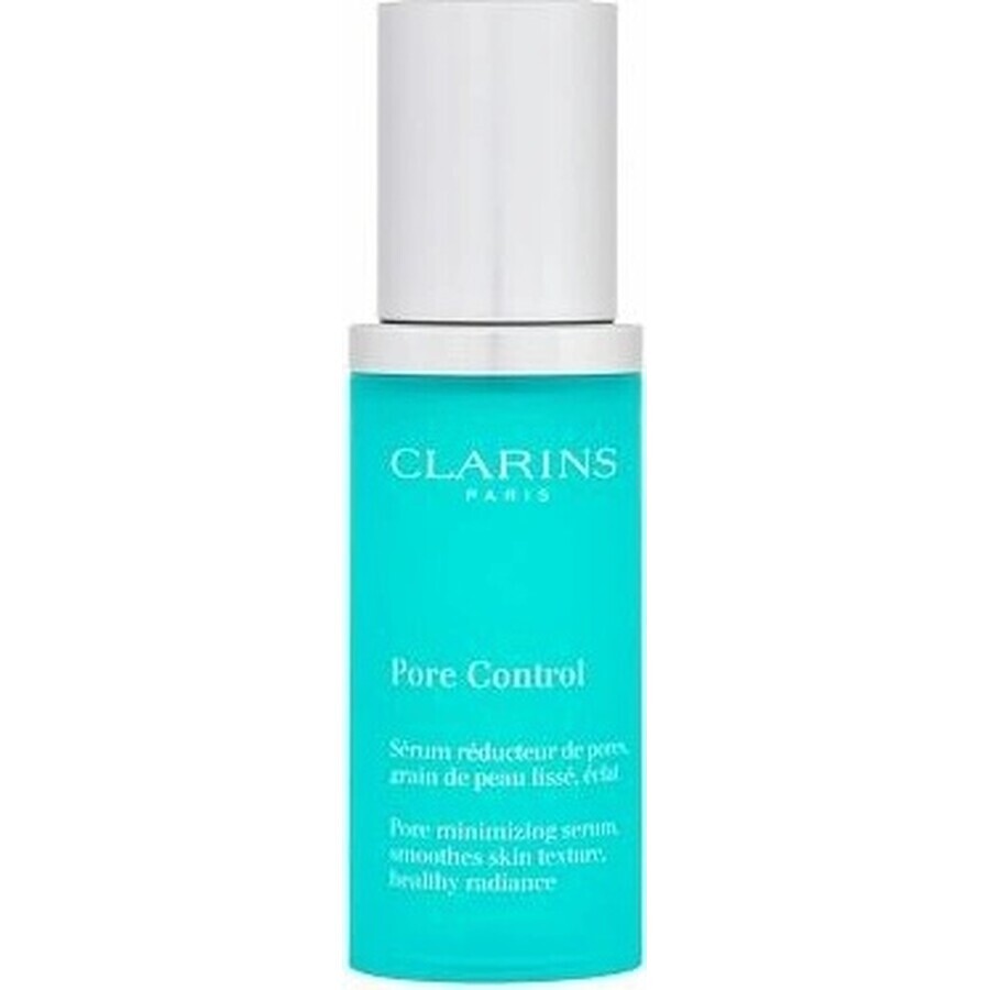 Clarins Pore Control Suero Facial Alisante y Luminoso poros dilatados 1×30 ml, Suero Facial, Suero Facial