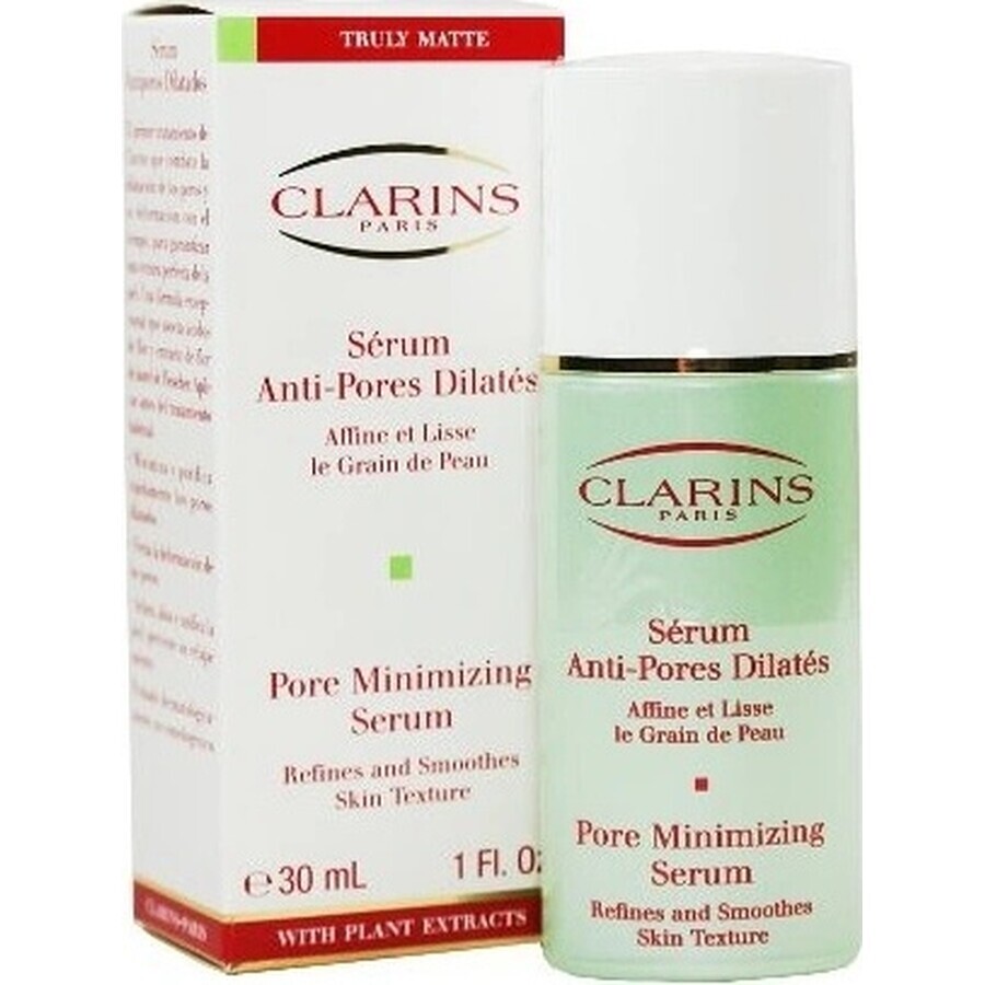 Clarins Pore Control Suero Facial Alisante y Luminoso poros dilatados 1×30 ml, Suero Facial, Suero Facial