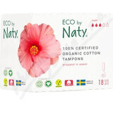 ECO BY NATY Tampons for women (18 pcs) - super 1×18 pcs