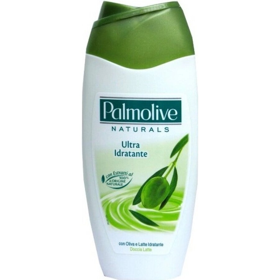 Gel douche Palmolive Nat.Olive Milk 1×250 ml, hydratant et nourrissant pour la peau