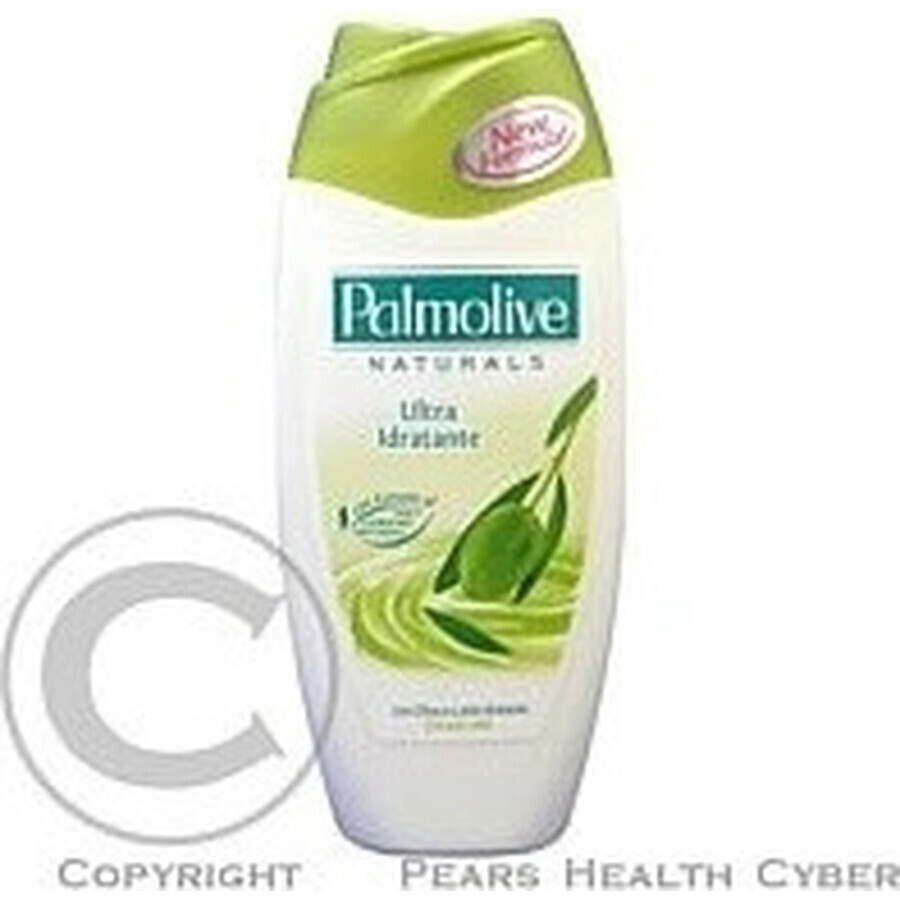 Gel douche Palmolive Nat.Olive Milk 1×250 ml, hydratant et nourrissant pour la peau