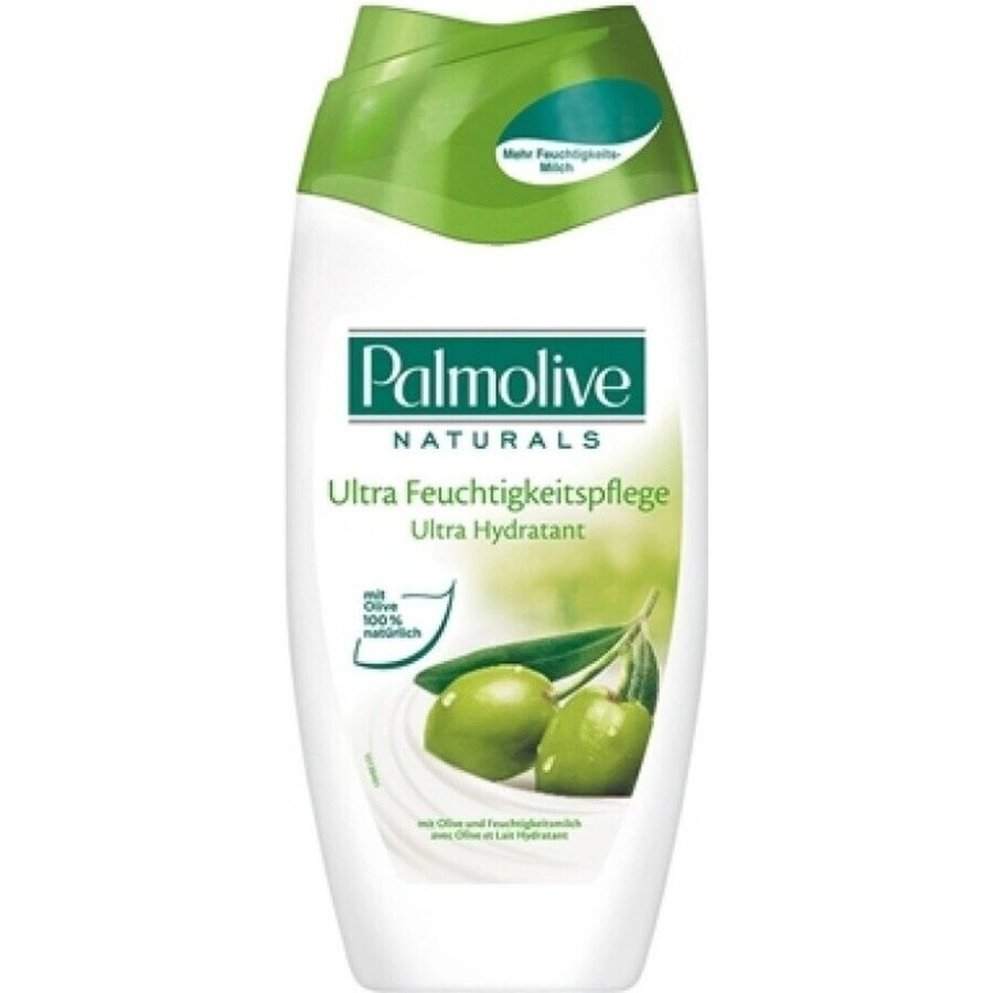 Gel douche Palmolive Nat.Olive Milk 1×250 ml, hydratant et nourrissant pour la peau