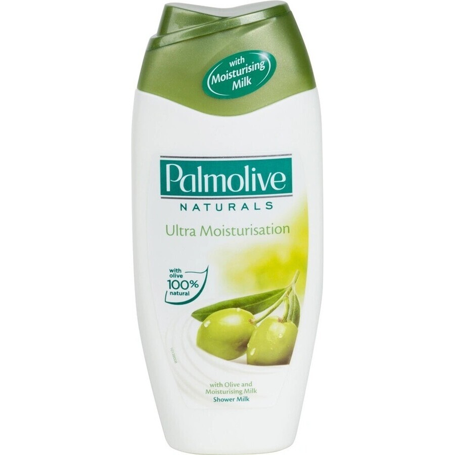 Gel douche Palmolive Nat.Olive Milk 1×250 ml, hydratant et nourrissant pour la peau