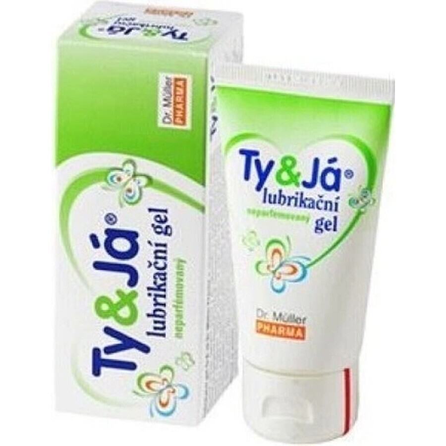 Dr. Müller TY&YES GEL LUBRIFICANTE sin perfume 1×50 ml, deja la piel naturalmente hidratada