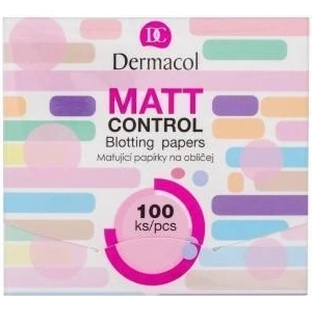 Dermacol bibułki matujące Matt Control 1×100 sztuk, bibułki matujące: ceny i cechy