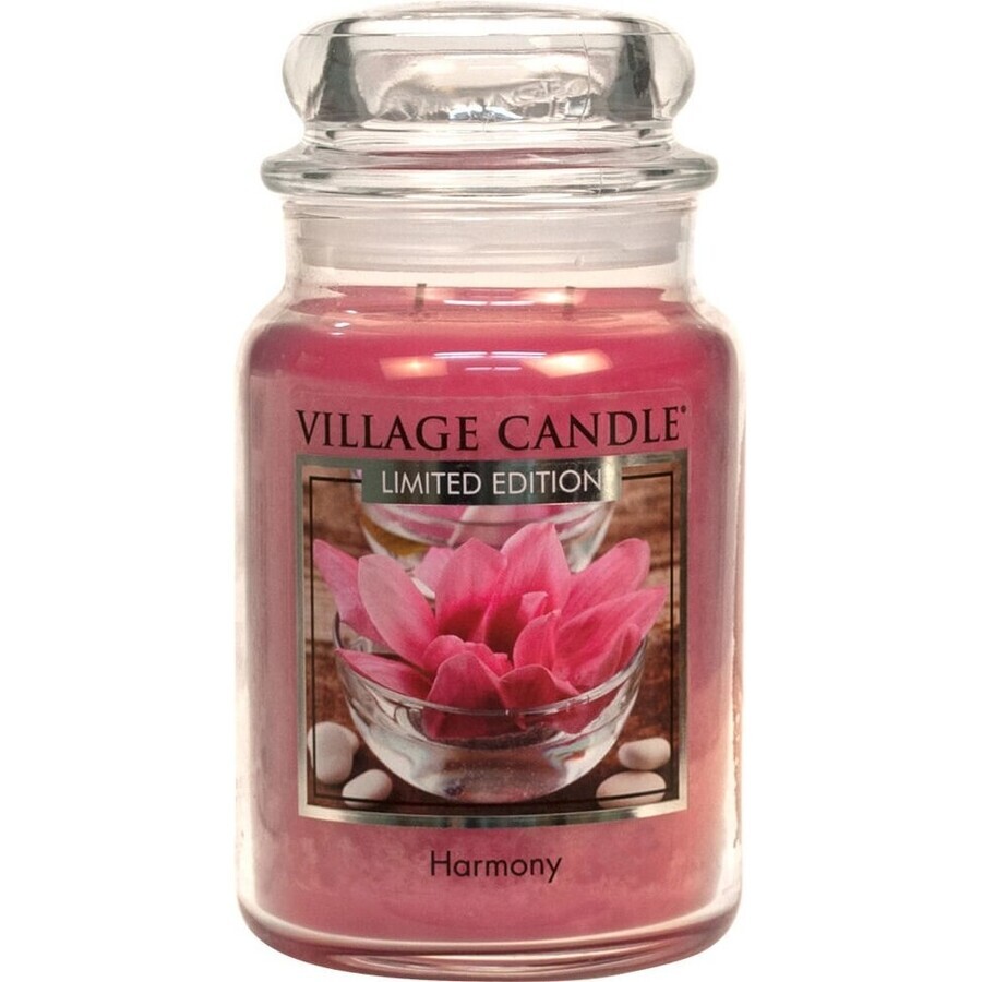 Village Candle Lumânare parfumată în sticlă - Harmony - Harmony, mare 1×1 buc