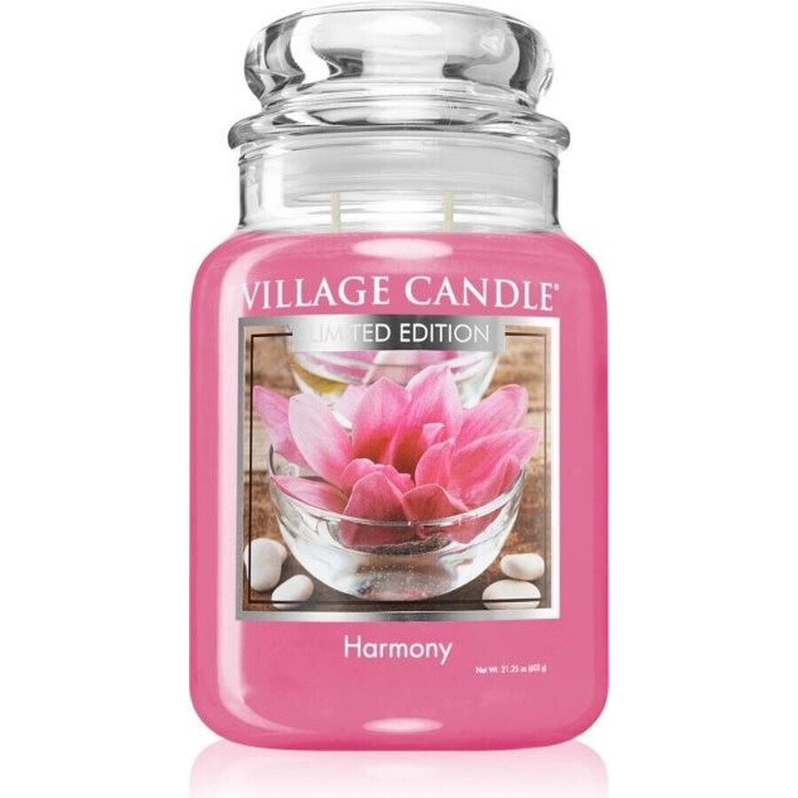 Village Candle Lumânare parfumată în sticlă - Harmony - Harmony, mare 1×1 buc