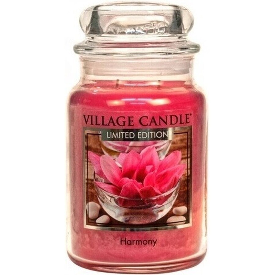 Village Candle Lumânare parfumată în sticlă - Harmony - Harmony, mare 1×1 buc