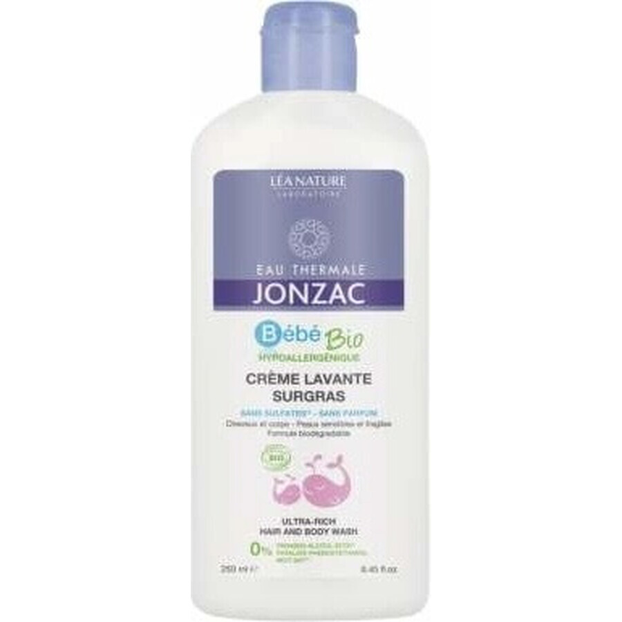 JONZAC Bébé Organic Hair and Body Wash 1×250 ml