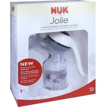 NUK JOLIE Extractor de leche manual 1×1, extractor de leche manual