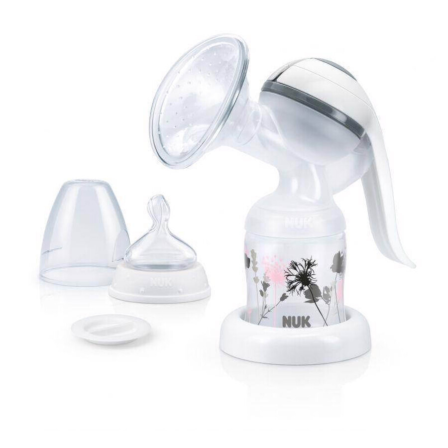 NUK JOLIE Extractor de leche manual 1×1, extractor de leche manual