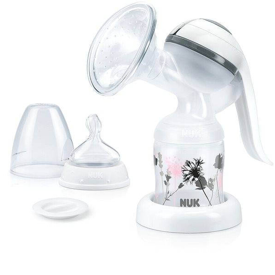 NUK JOLIE Extractor de leche manual 1×1, extractor de leche manual