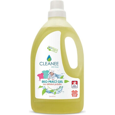 EKO Cleanee 1.5L 1×1500 ml EKO Cleanee 1.5L 1×1500 ml Baby Laundry Washing Gel, gel de lavage