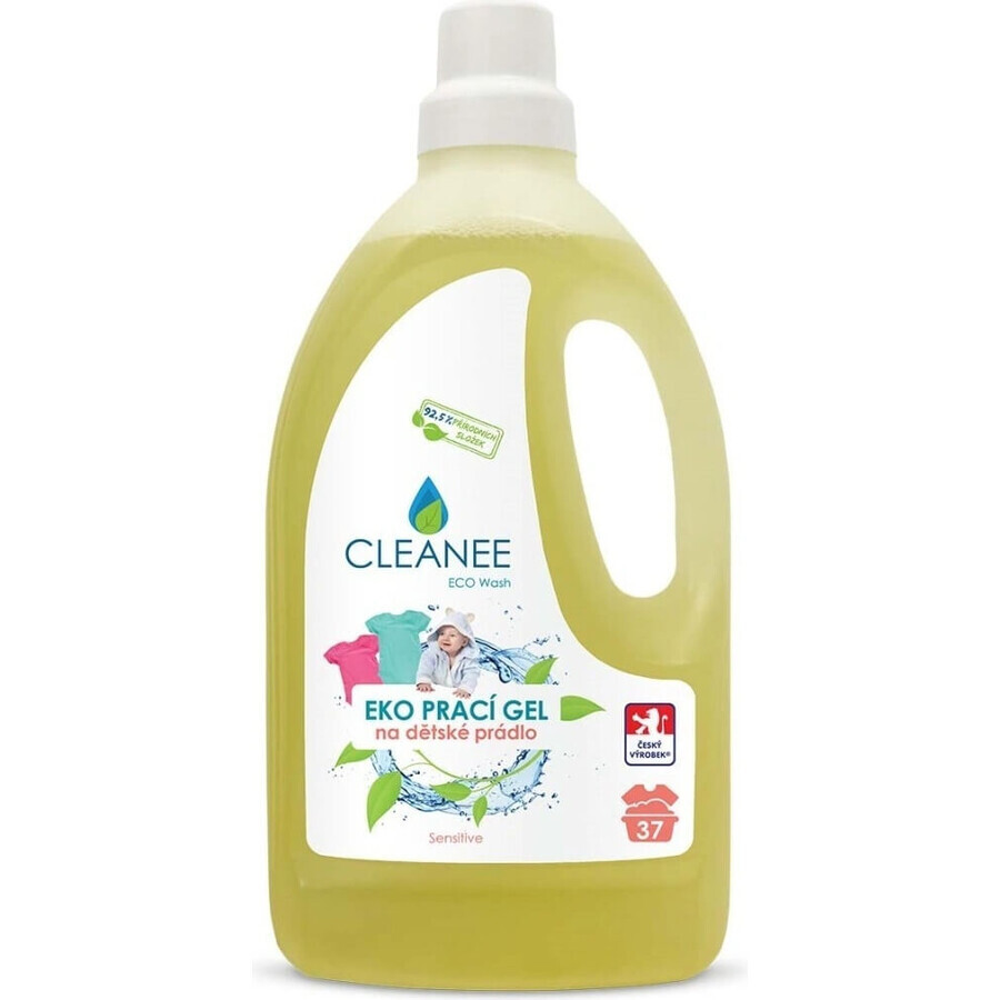 EKO Cleanee 1.5L 1×1500 ml EKO Cleanee 1.5L 1×1500 ml Baby Laundry Washing Gel, gel de lavage